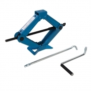 CRIC A PANTOGRAFO 1000 KG SOLLEVATORE OFFICINA SOLLEVAMENTO CRICK SOLLEVA 1 TON