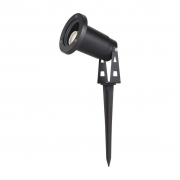 FARETTO DA ESTERNO CON PICCHETTO IP65 GU10 LED 220V ORIENTABILE GIARDINO