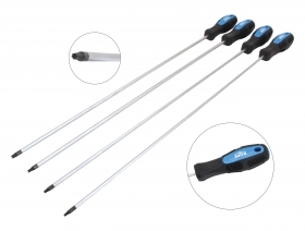 Set 4 cacciaviti TORX extra lunghi