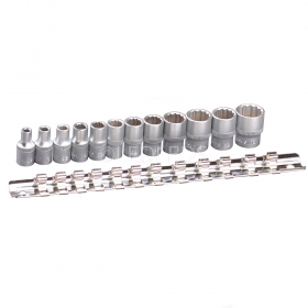 1 4 SET KIT 12 CHIAVI A BUSSOLA IN POLLICE POLLICI POLIGONALI