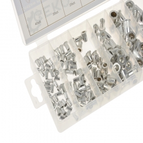 150 INSERTI RIVETTI FILETTATI M3 M4 M5 M6 M8 M10 IN ALLUMINIO