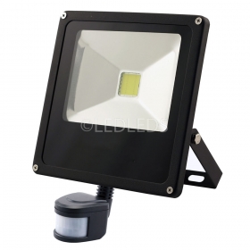 FARO LED 20W SENSORE DI MOVIMENTO ESTERNO CREPUSCOLARE LUCE BIANCA PROIETTORE