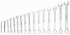SERIE KIT SET CHIAVI COMBINATE STELLA E FISSA INGLESI 16pz 6-24mm 16 PEZZI