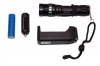 TORCIA LED CREE  1000 LM LUMEN  RICARICABILE LUCE ZOOMABLE MILITARE SOTF AIR