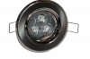 Faretto LED acciaio Incasso Gu10 3W lampadina 220v Orientabile fari LUCE CALDA