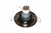 Faretto LED acciaio Incasso Gu10 3W lampadina 220v Orientabile fari LUCE CALDA