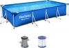 Bestway 56424 Piscina Fuori Terra Steel PRO da 400 x 211 x 81 cm pompa filtro