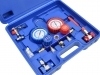 PRESSIONE ARIA CONDIZIONATA AUTO CONDIZIONATORE MANOMETRI GAS R134a R22 R12 R502