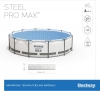 Bestway 56408 Set Piscina Fuori Terra Steel Pro MAX Rotonda da 305x76 cm pompa
