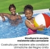 Bestway 56408 Set Piscina Fuori Terra Steel Pro MAX Rotonda da 305x76 cm pompa